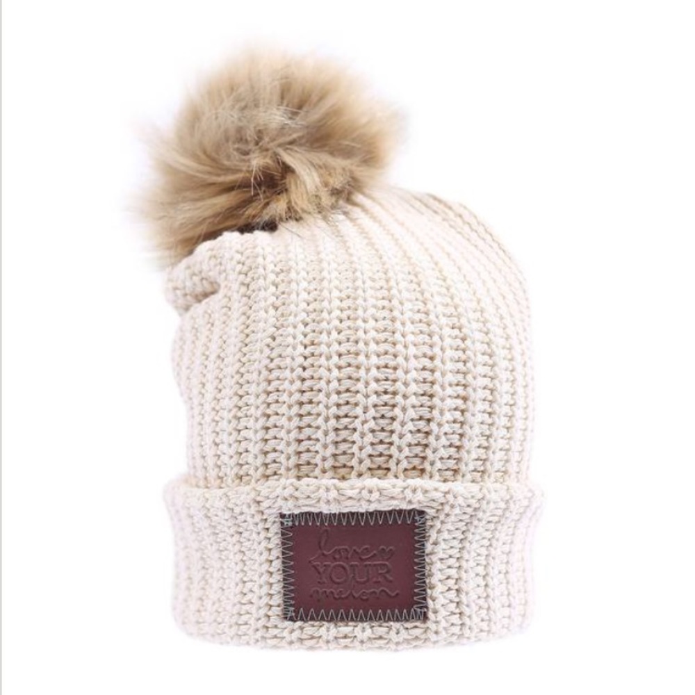 Love Your Melon Pom Beanie